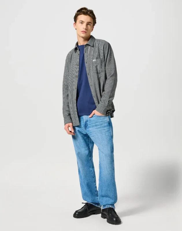 חולצת טי שירט ארוכה עם לוגו Wrangler
