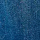 מכנסי ג'ינס Cuffed Trouser בגזרת Wide