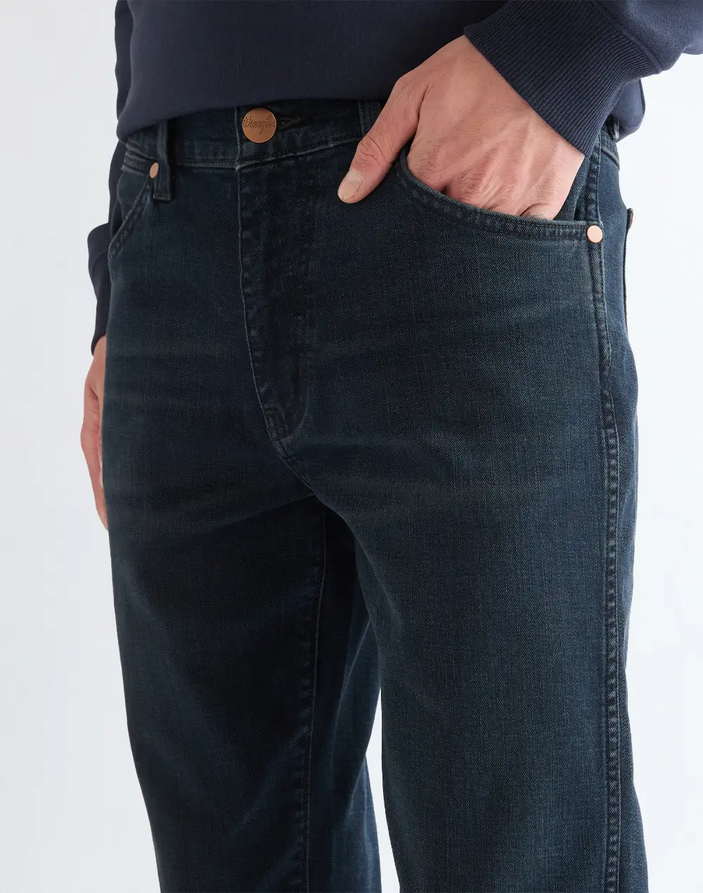ג׳ינס Larston בגזרת Slim Tapered – תמונה 4
