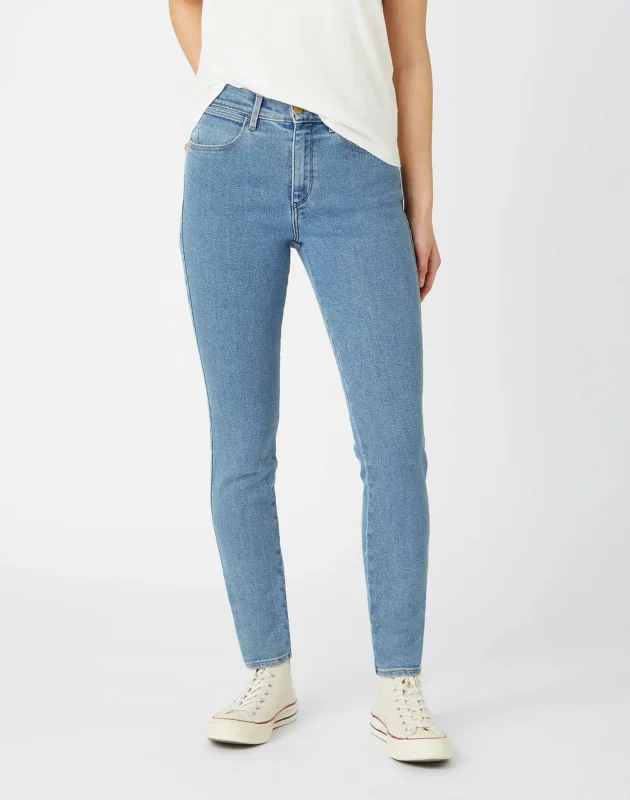 ג’ינס SKINNY בגזרה גבוהה
