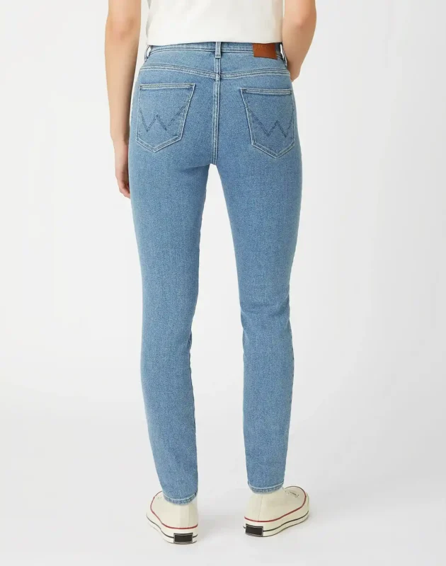 ג’ינס SKINNY בגזרה גבוהה