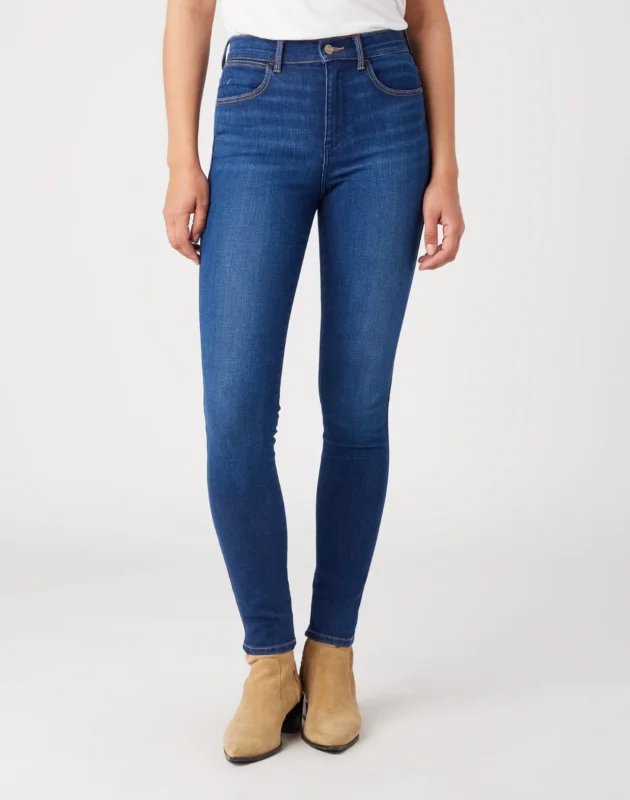 ג’ינס SKINNY בגזרה גבוהה