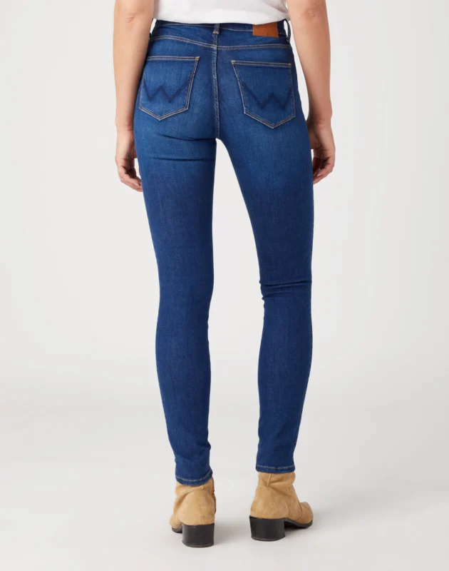 ג’ינס SKINNY בגזרה גבוהה