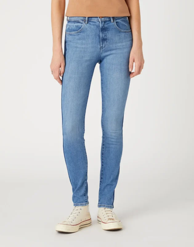 ג’ינס SKINNY בגזרה גבוהה