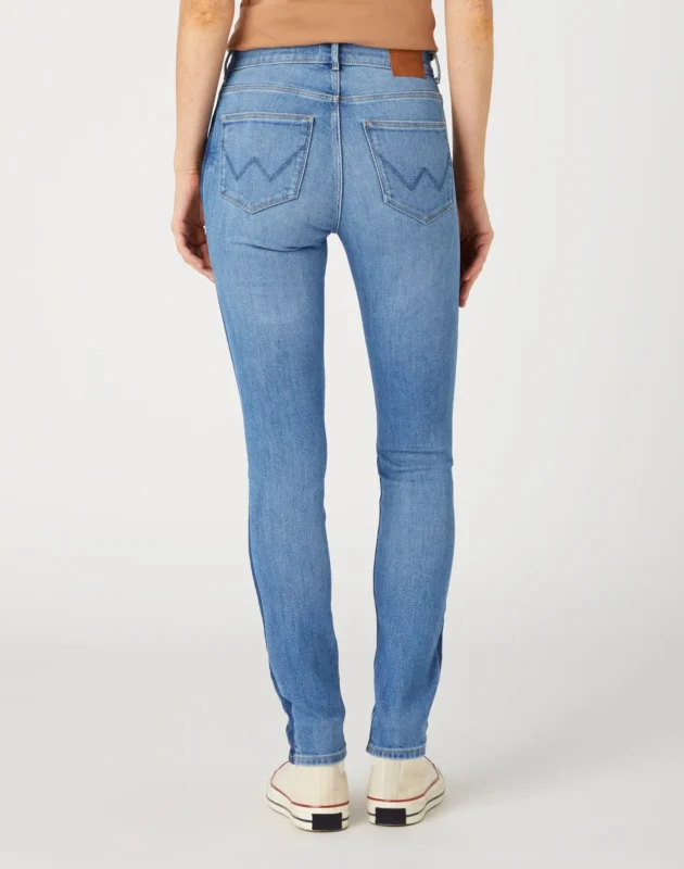 ג’ינס SKINNY בגזרה גבוהה