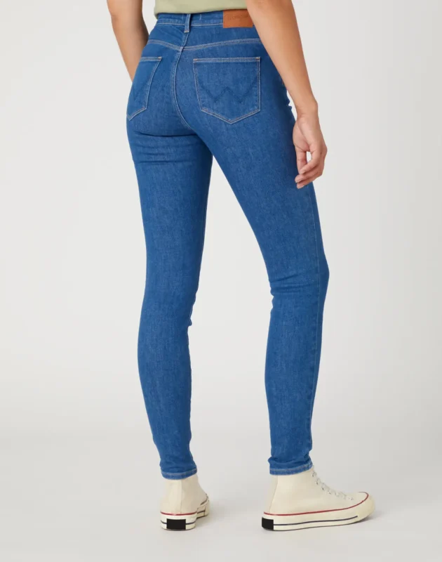 ג’ינס SKINNY בגזרה גבוהה