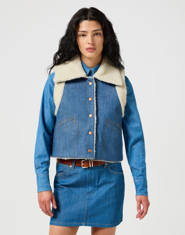 ג’קט ג’ינס Sherpa
