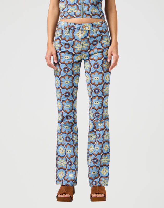 ג’ינס Mid Rise Bootcut