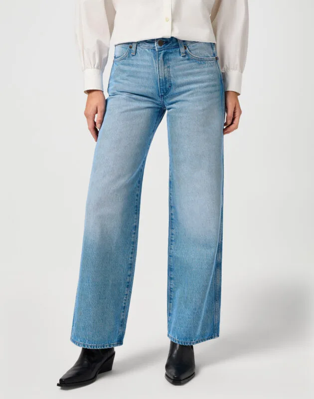 ג’ינס World Wide בגזרת Wide Leg
