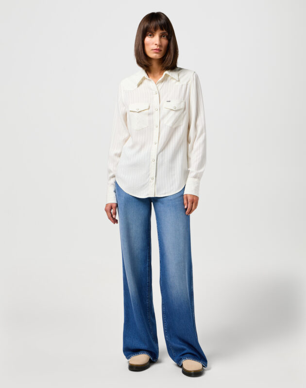 ג’ינס World Wide בגזרת Wide Leg
