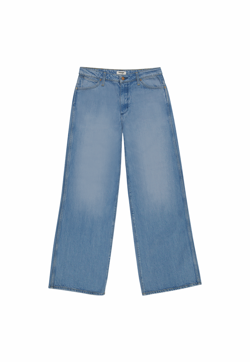 ⁦ג'ינס World Wide בגזרת Wide Leg⁩ – תמונה ⁦6⁩