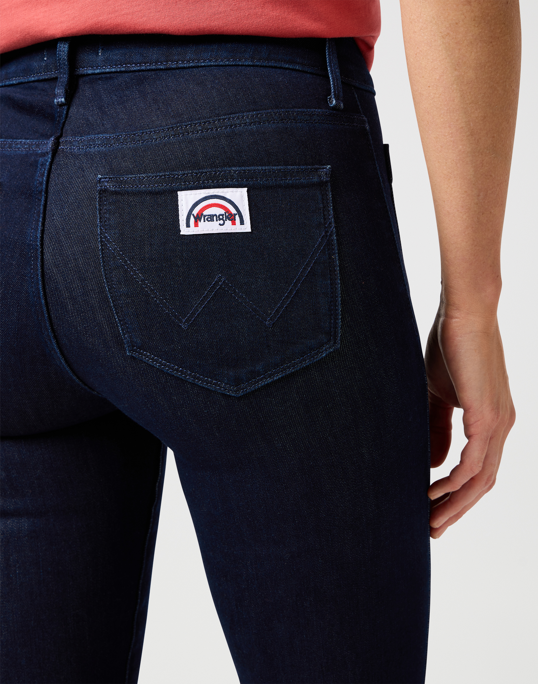 ג'ינס Flare בגזרה מתרחבת – תמונה 4