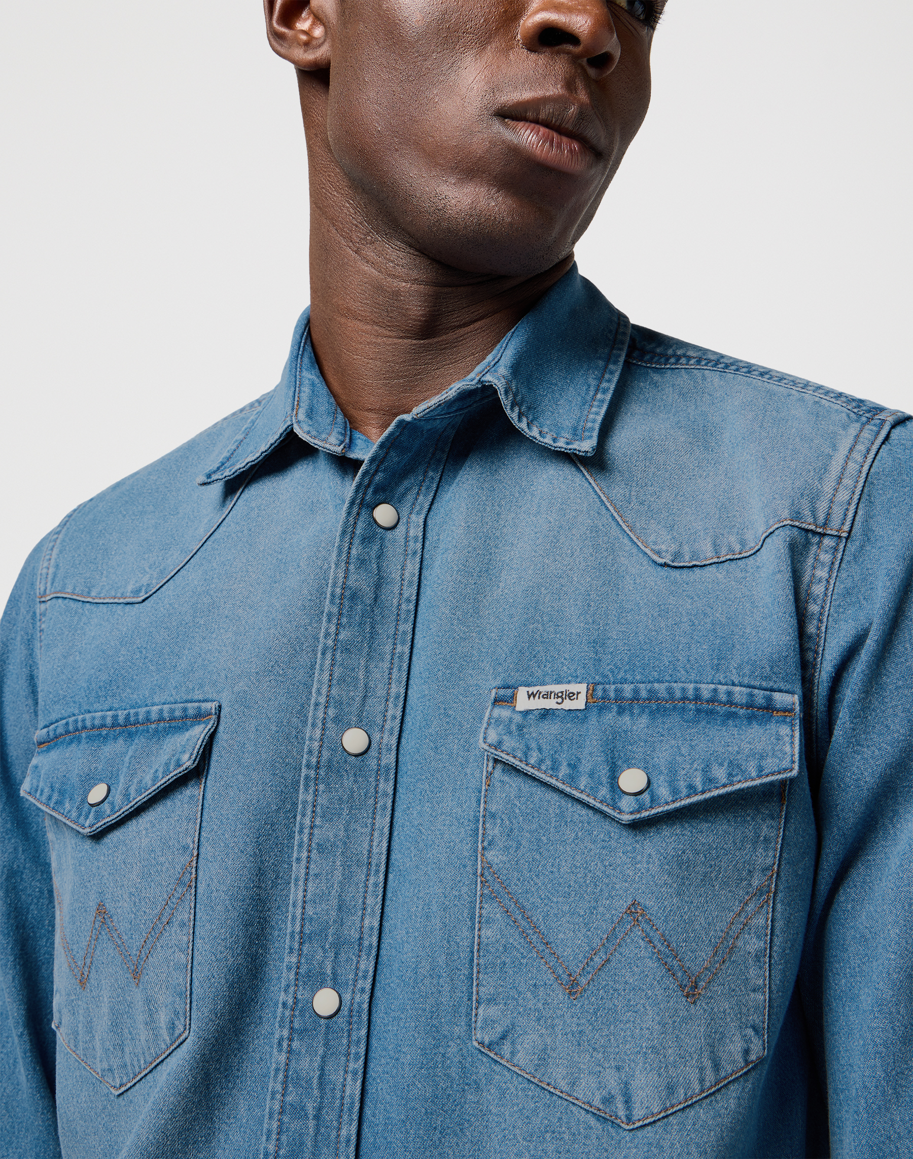 חולצת ג'ינס ארוכה – תמונה 5