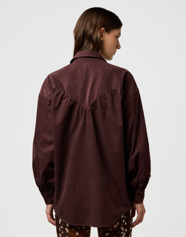 חולצת קורדרוי מכופתרת