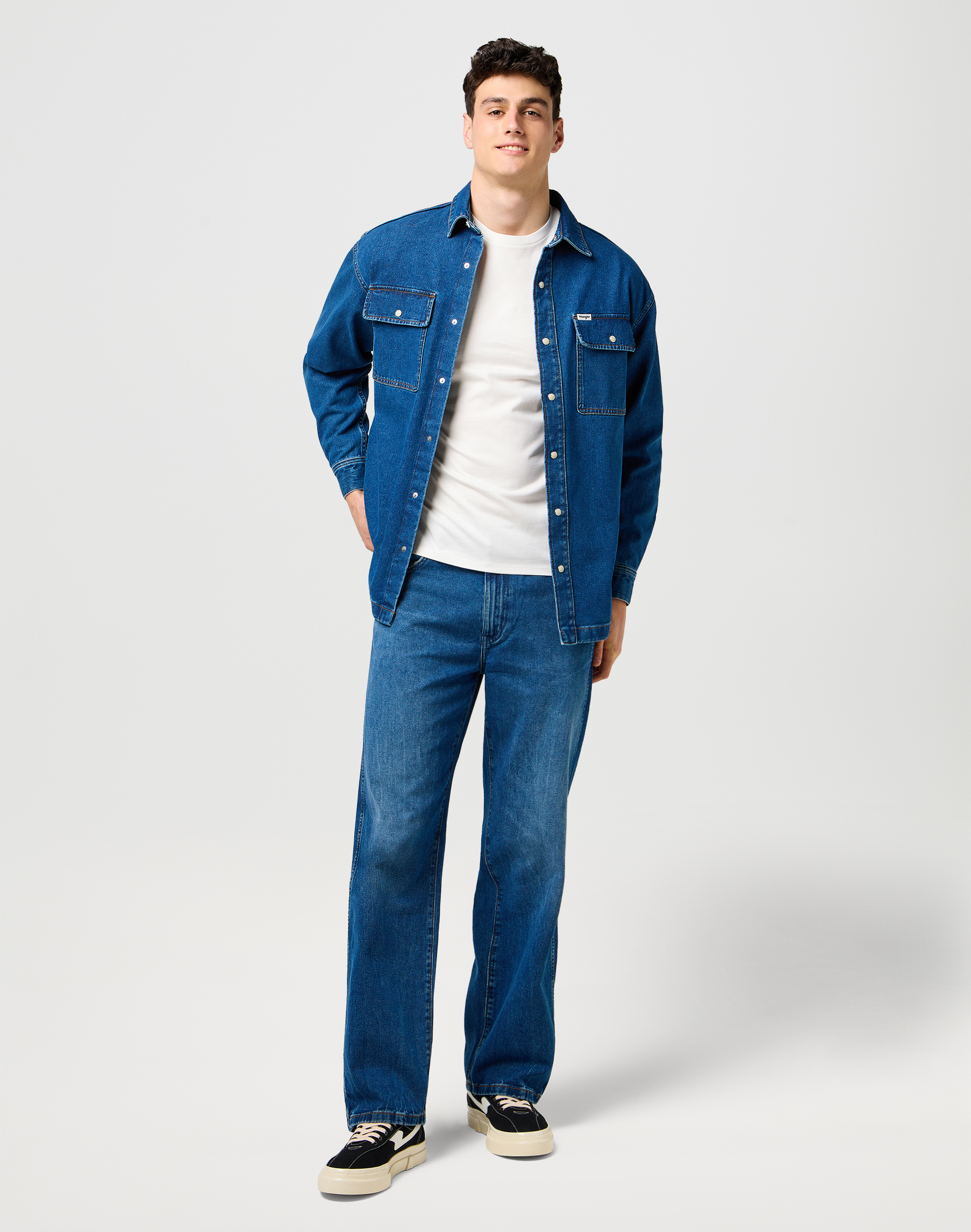 ג’ינס Loose Straight בגזרה רחבה – תמונה 3