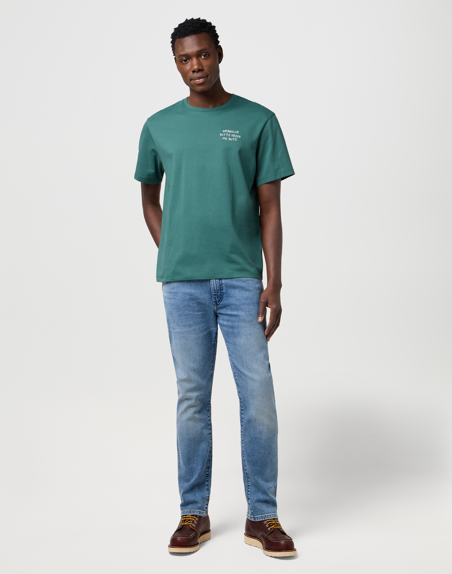 ג'ינס Larston בגזרת Slim Tapered – תמונה 3