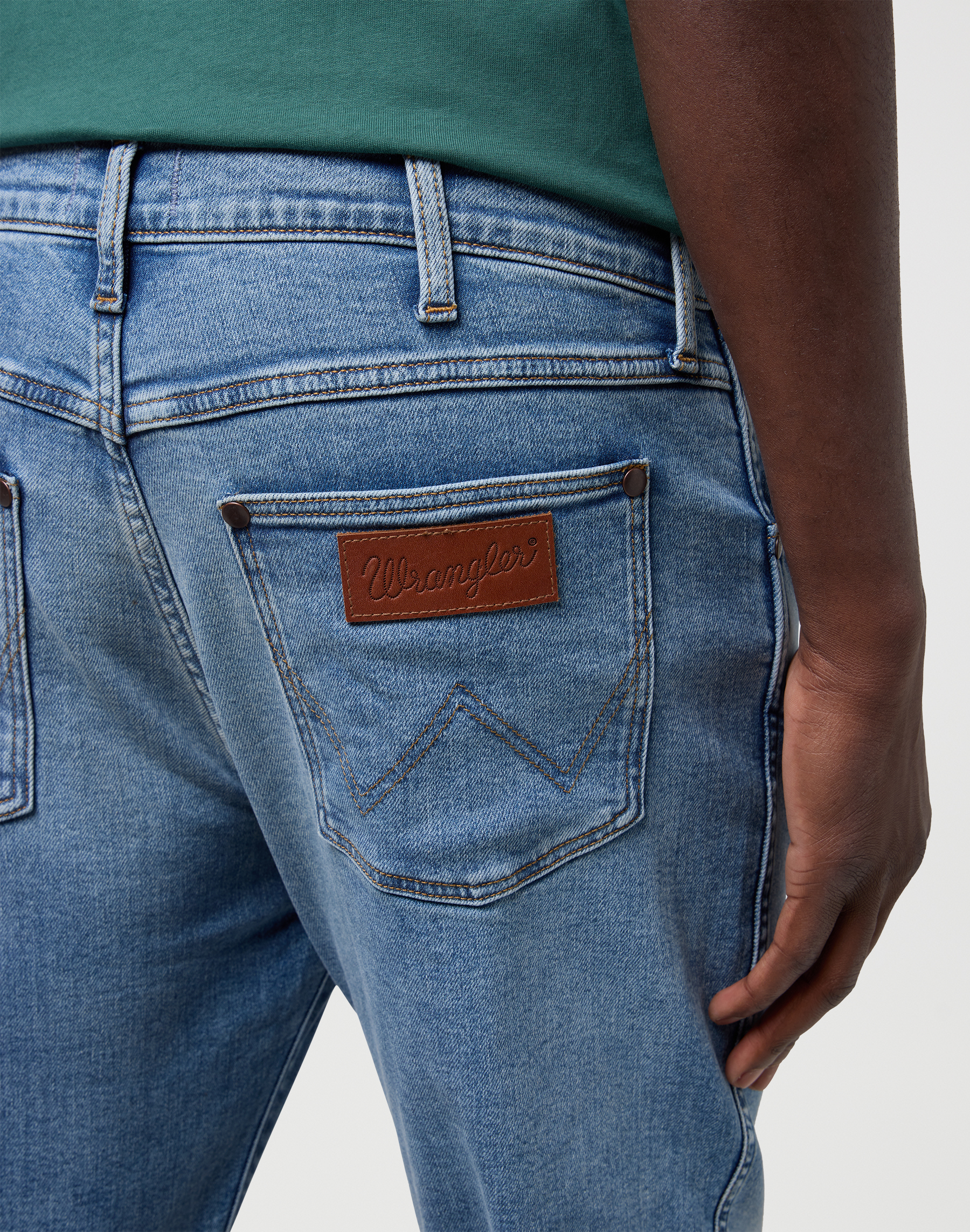 ג'ינס Larston בגזרת Slim Tapered – תמונה 4