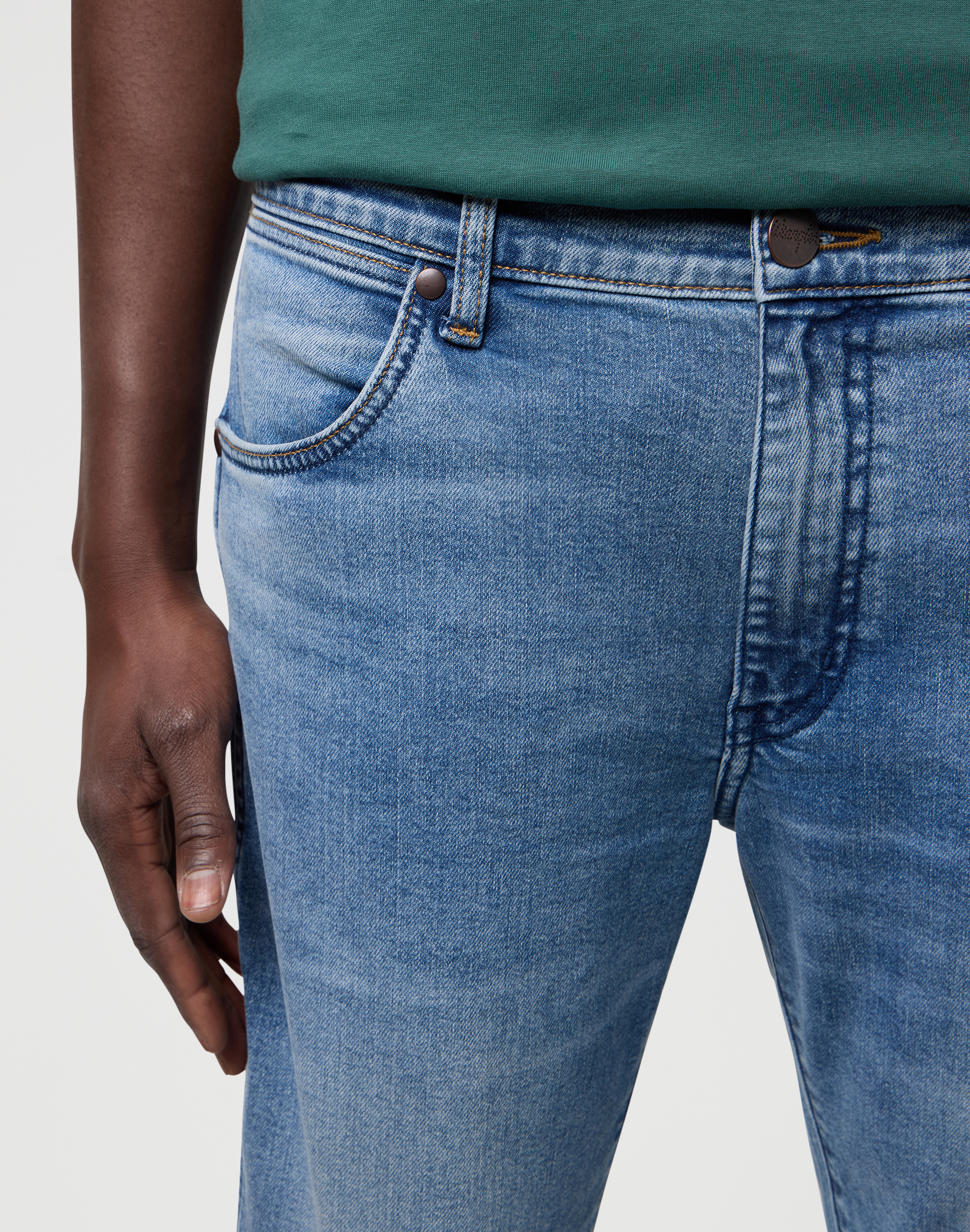 ג'ינס Larston בגזרת Slim Tapered – תמונה 5