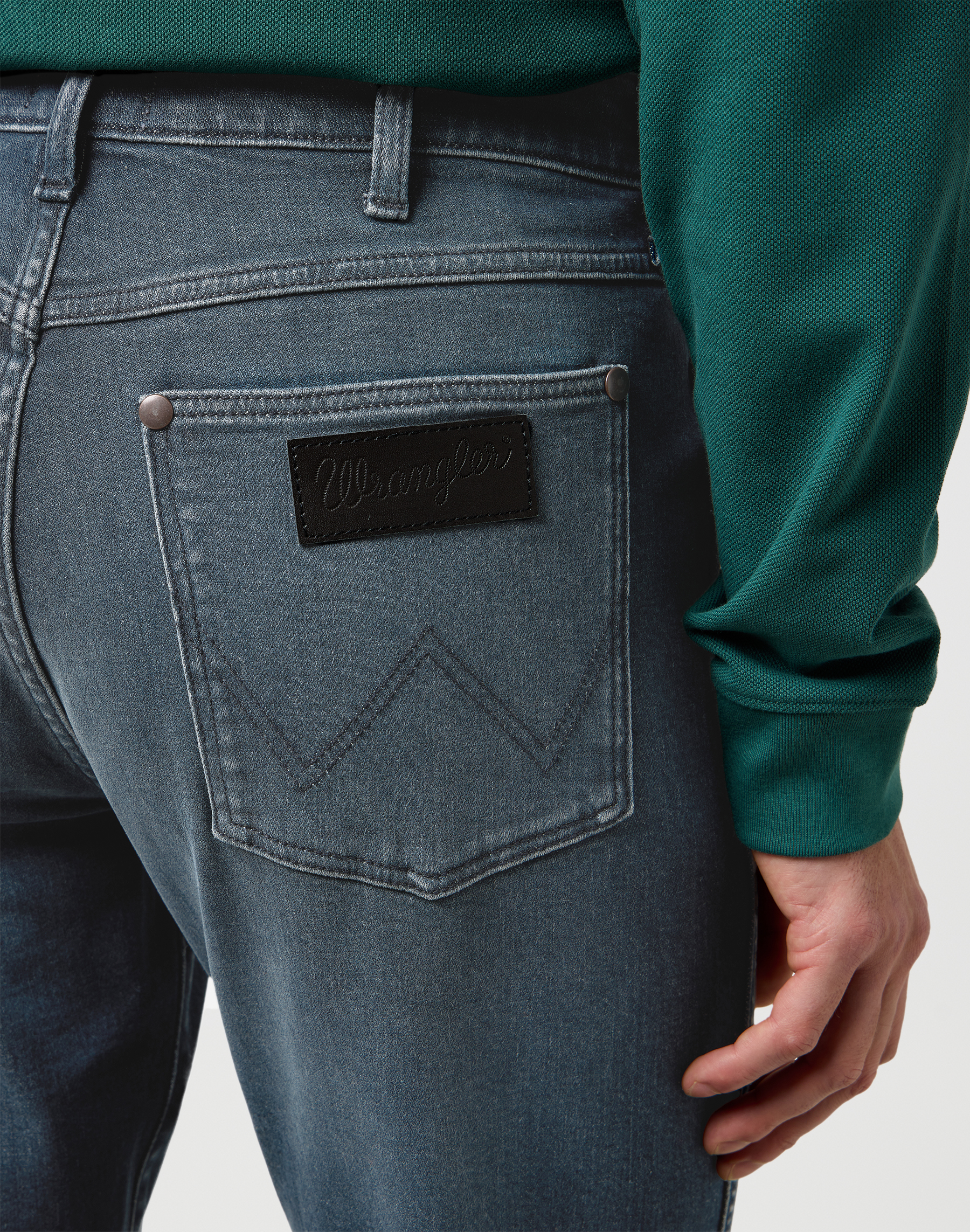 ג'ינס Larston בגזרת Slim Tapered – תמונה 4