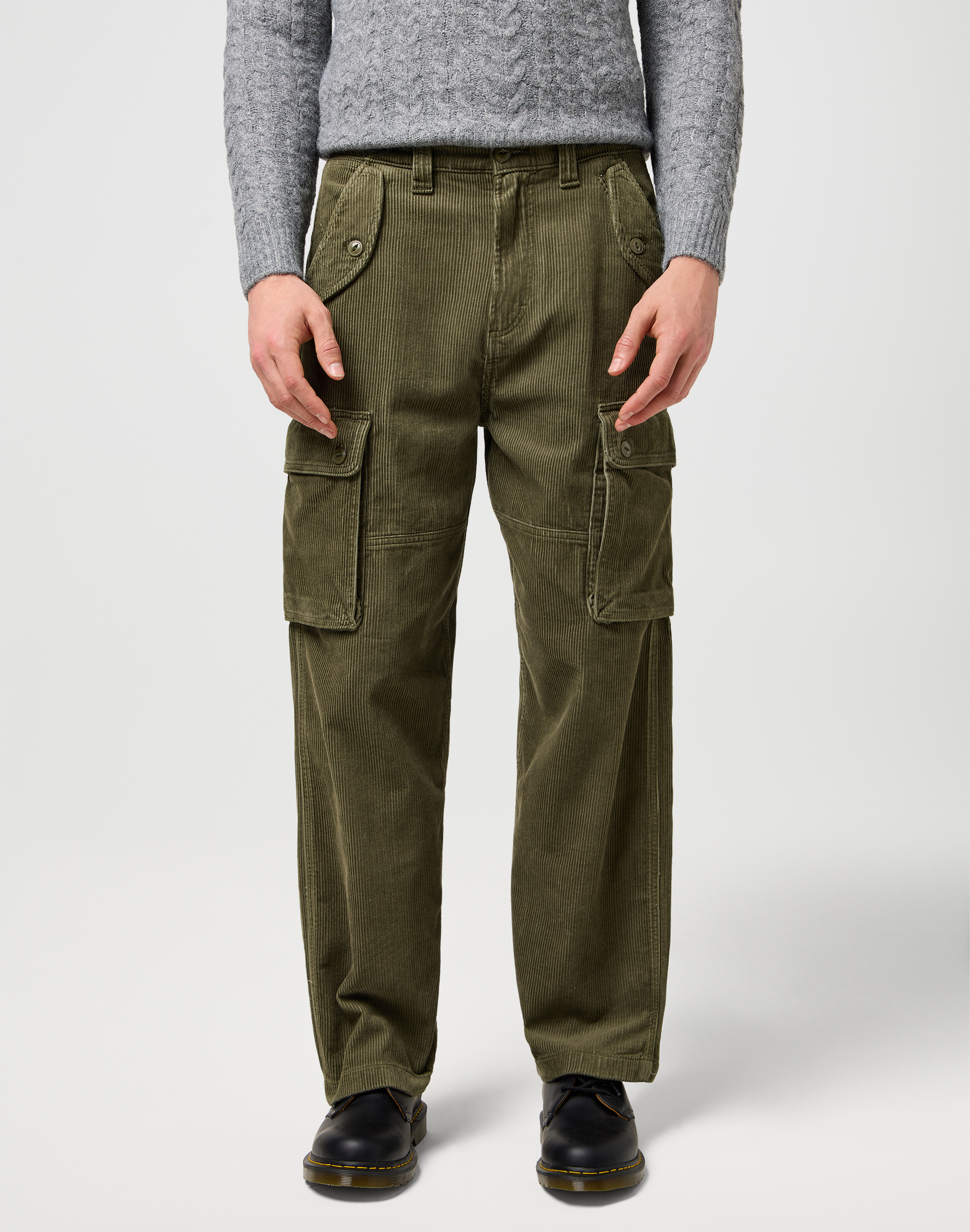 מכנסי Casey Jones בגזרת Cargo משוחררת – תמונה 2