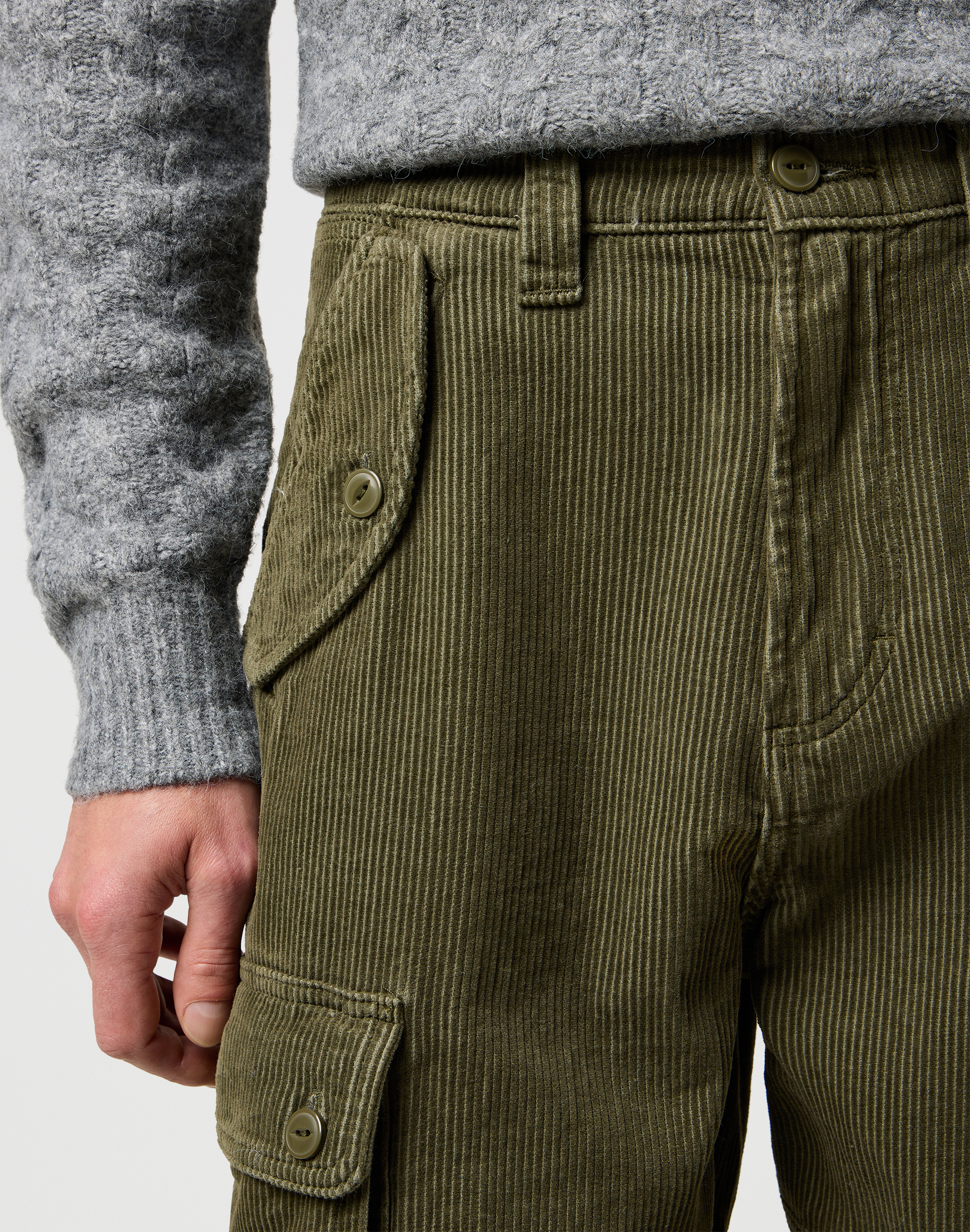 מכנסי Casey Jones בגזרת Cargo משוחררת – תמונה 7