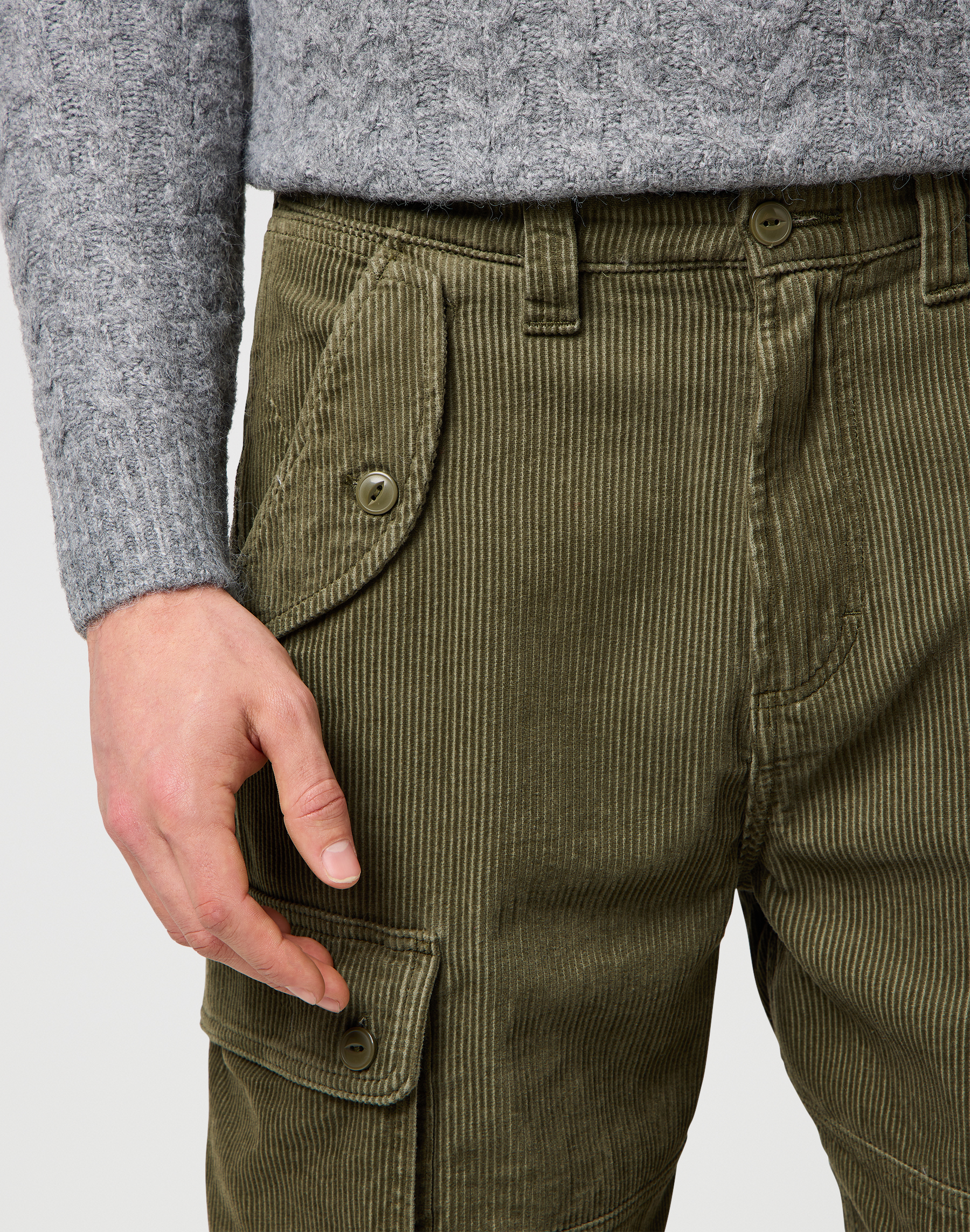 מכנסי Casey Jones בגזרת Cargo משוחררת – תמונה 8