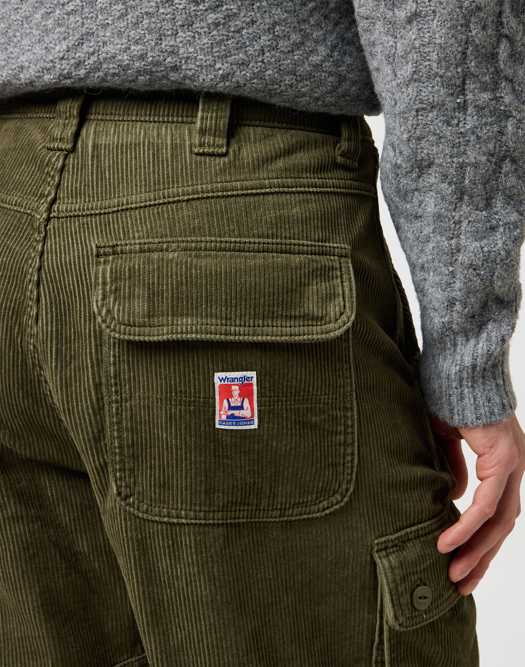 מכנסי Casey Jones בגזרת Cargo משוחררת – תמונה 9