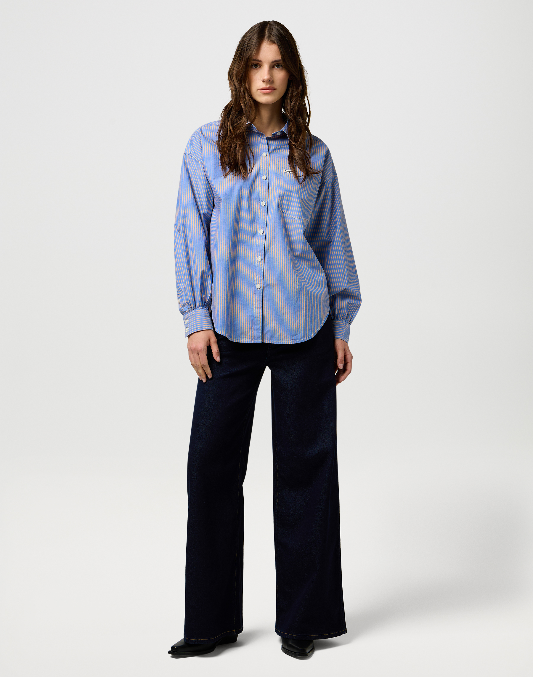 ג'ינס Canyon בגזרת A-line גבוהה – תמונה 3