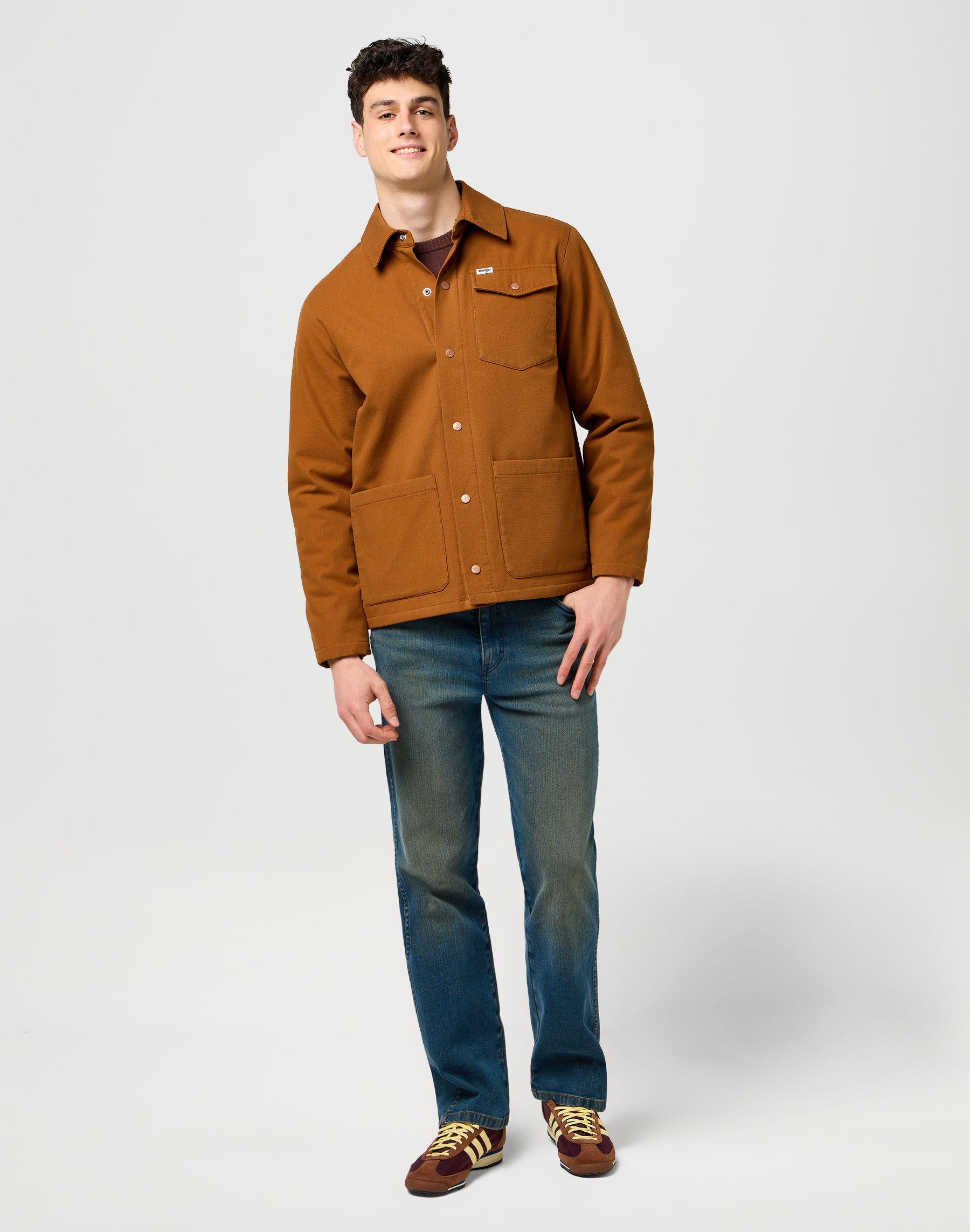 ג'קט בצבע חום – תמונה 3