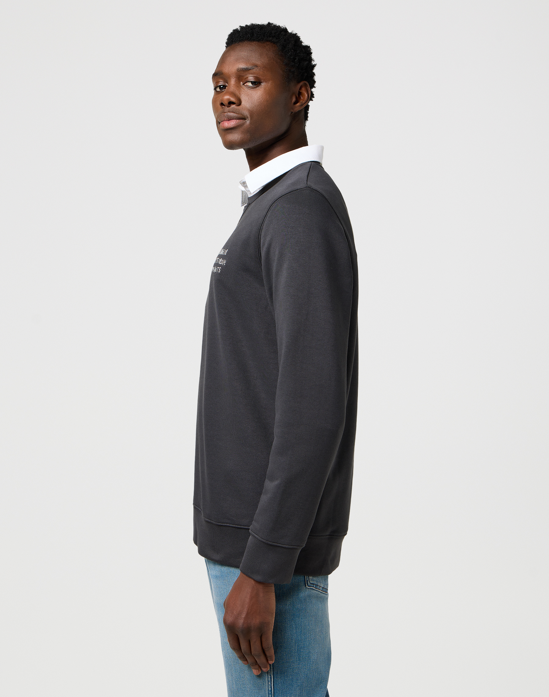 סוויטשירט בצבע אפור – תמונה 5