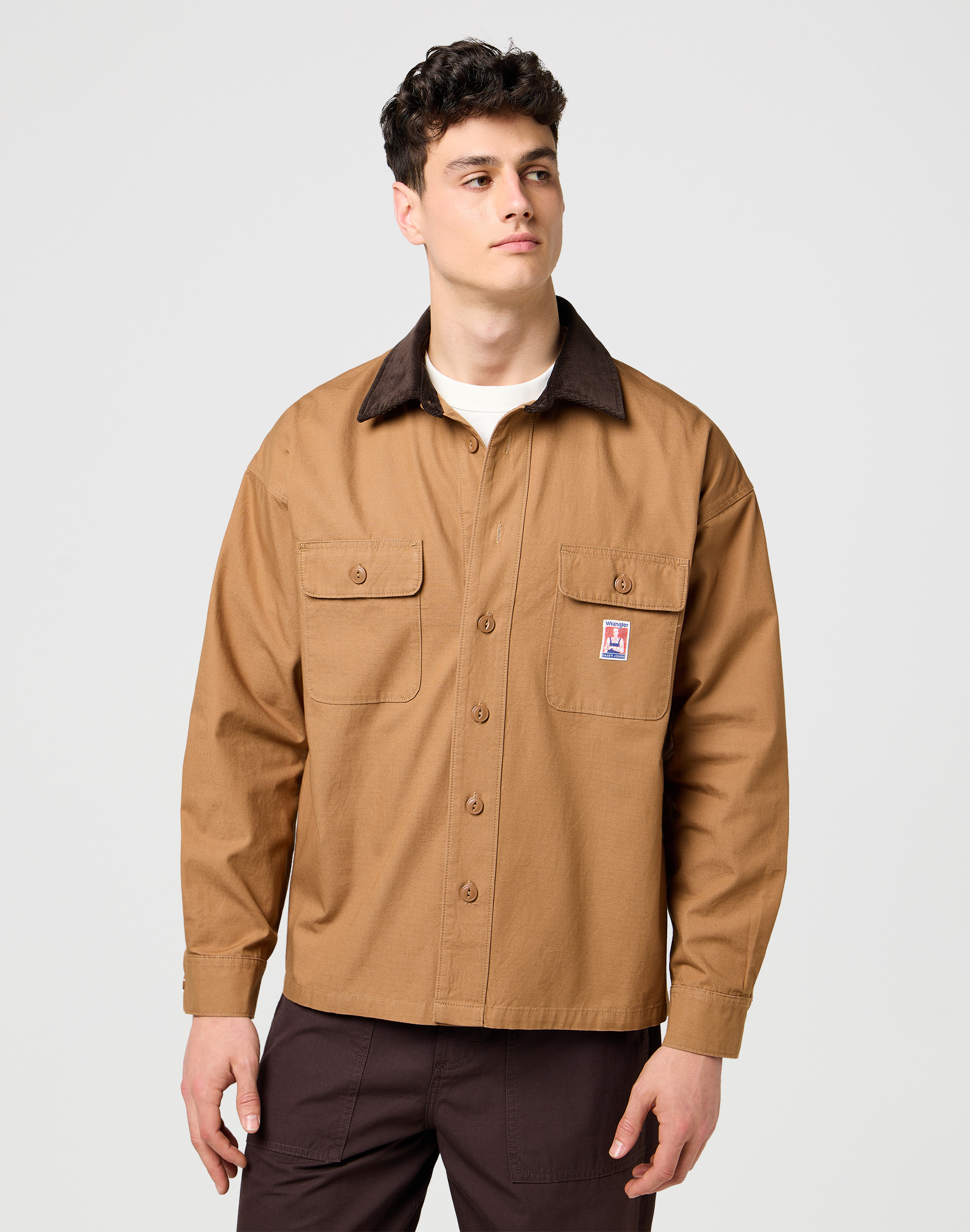 חולצת אוברשירט Casey Jones עם שרוולים ארוכים