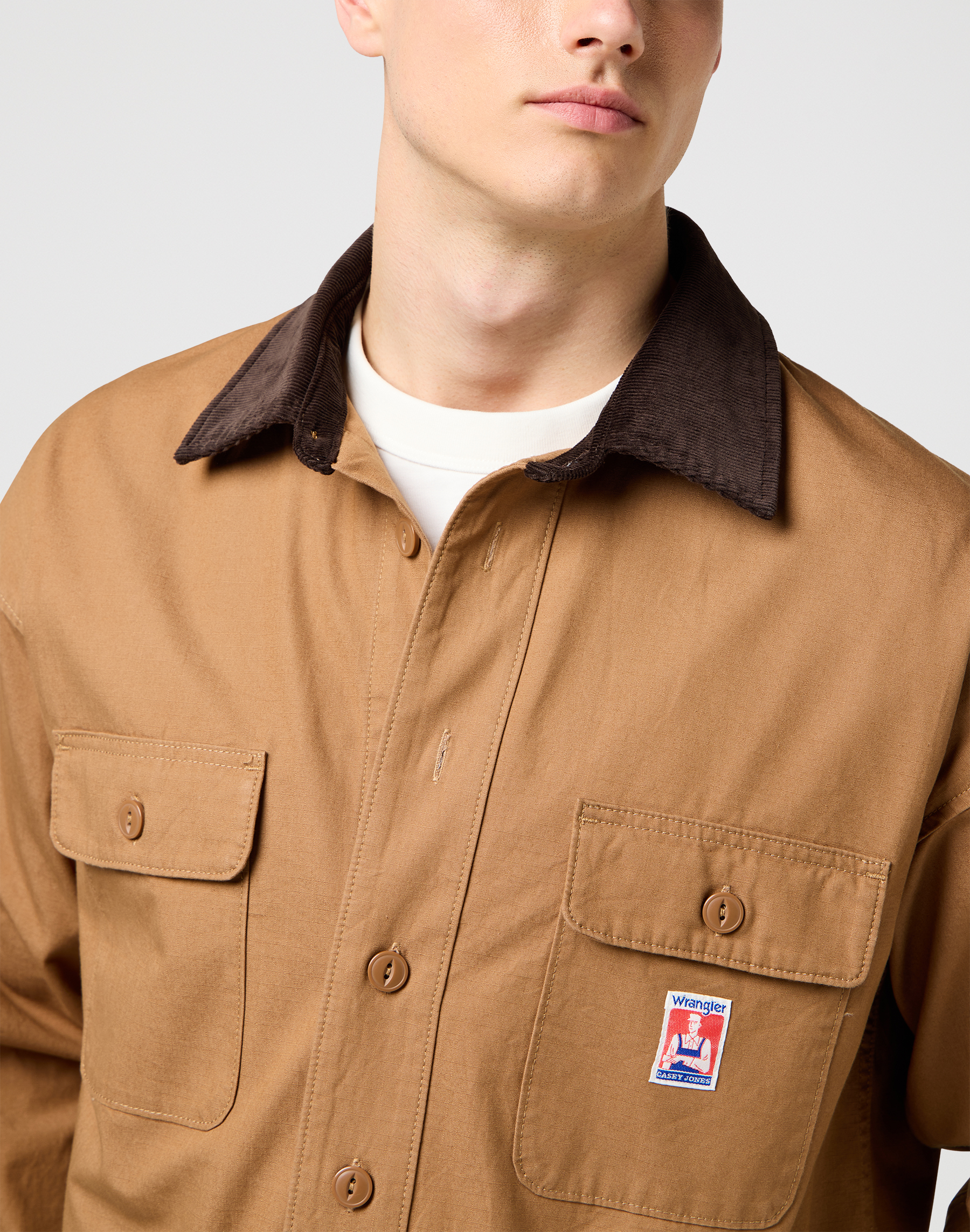 חולצת אוברשירט Casey Jones עם שרוולים ארוכים – תמונה 4