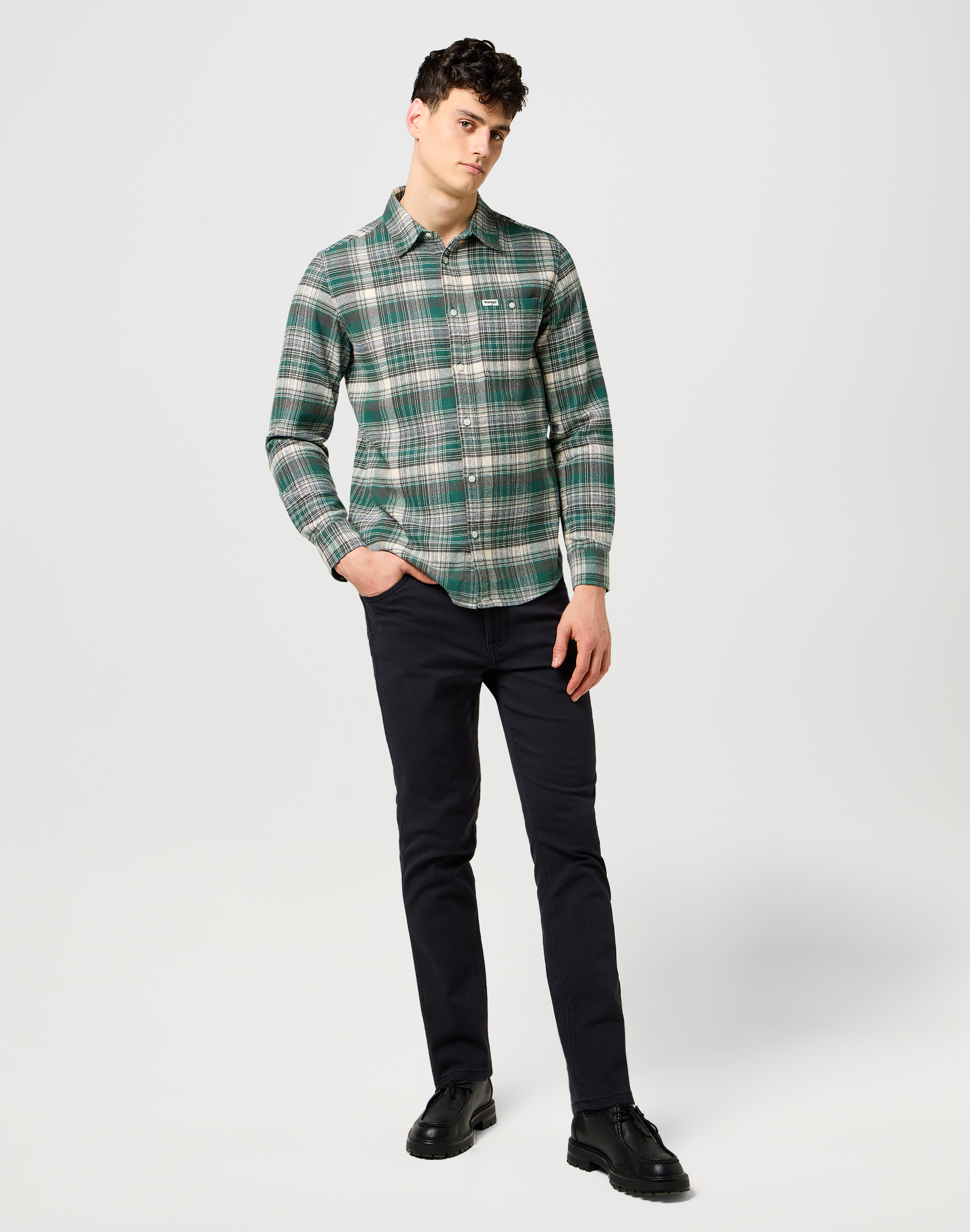 מכנסי Larston בגזרת Slim Tapered – תמונה 3