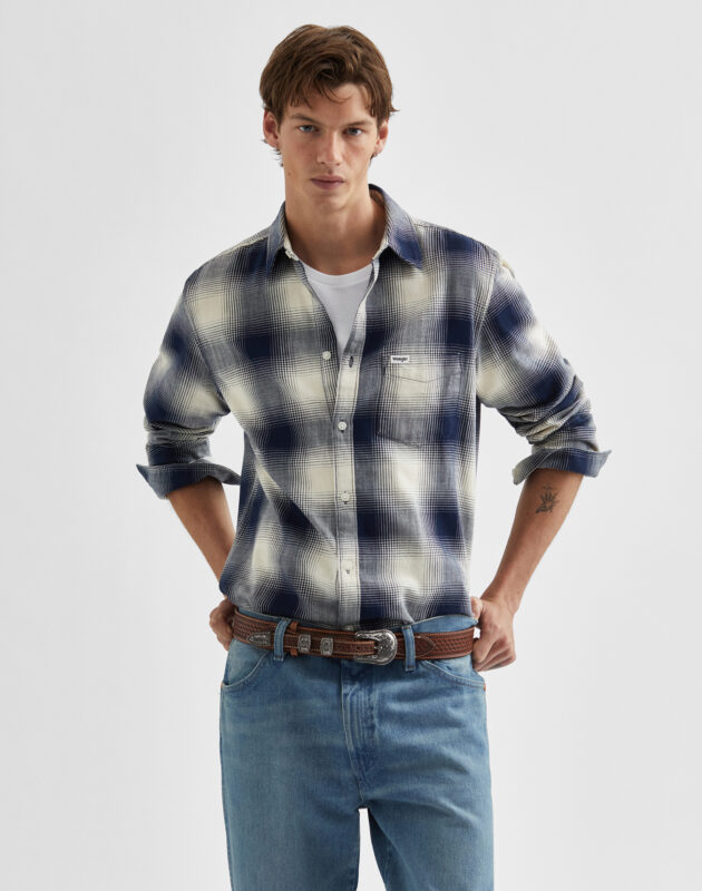 חולצה מכופתרת ארוכה