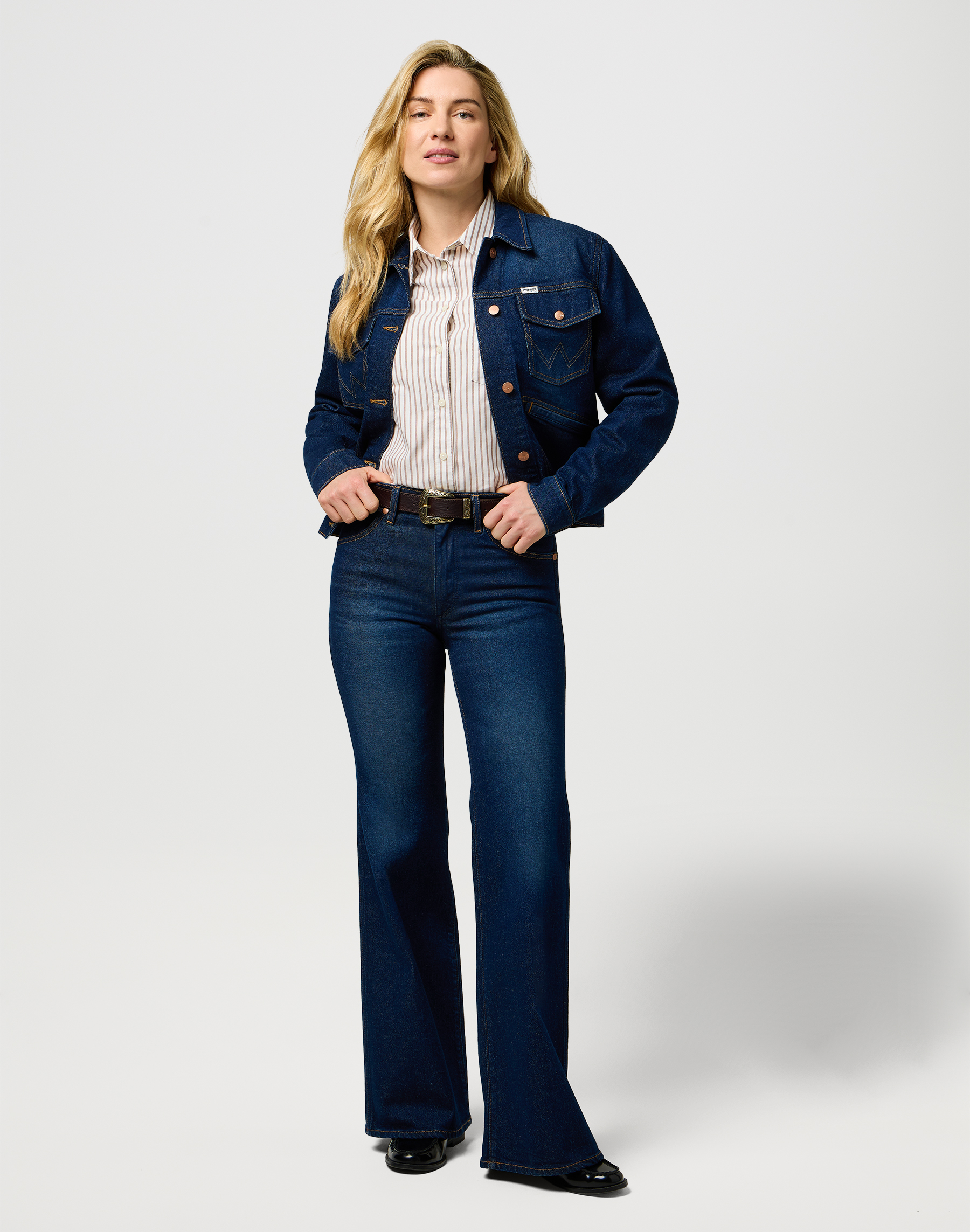 חגורת עור חומה – תמונה 2