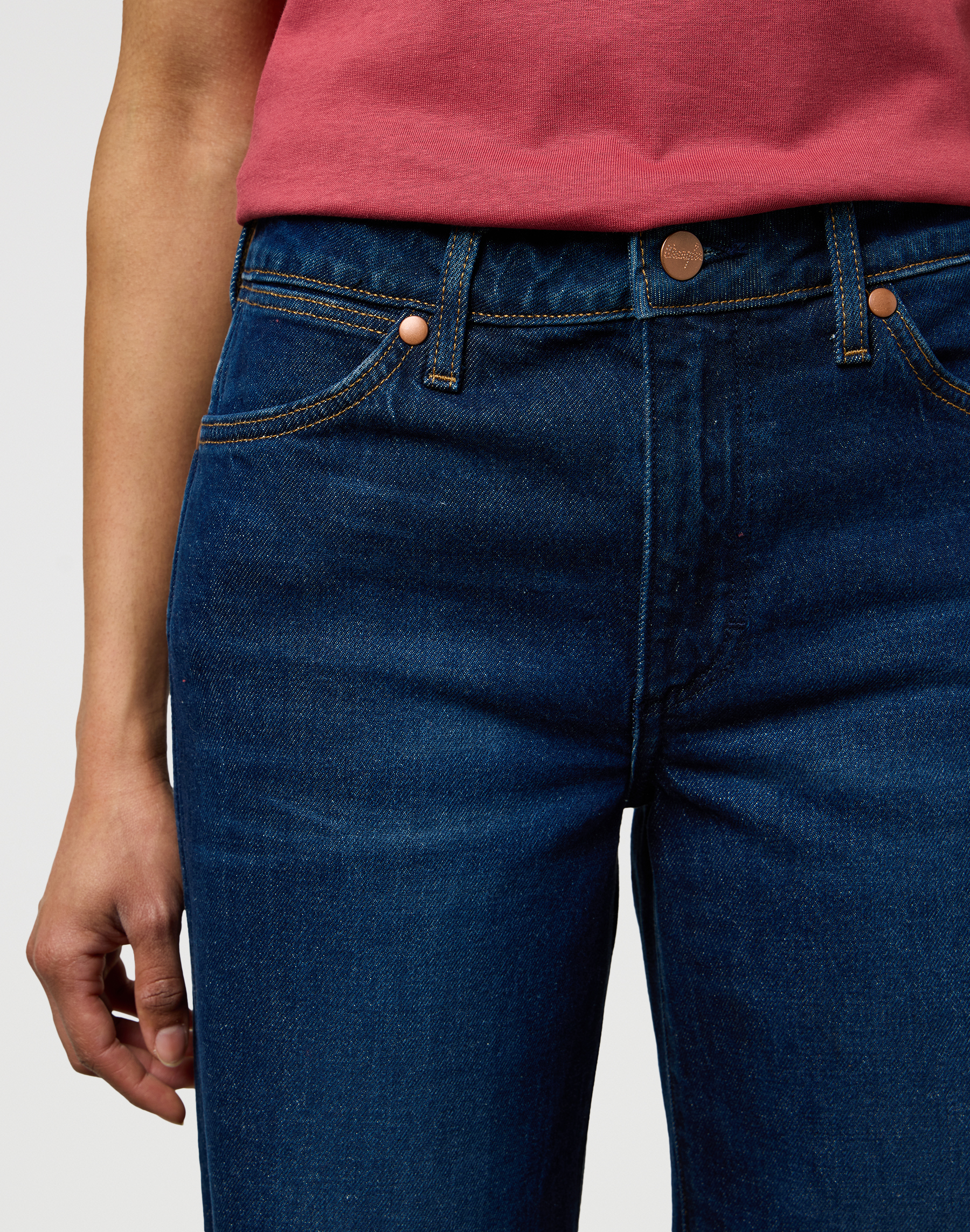 ג'ינס World Wide בגזרת Wide Leg – תמונה 5