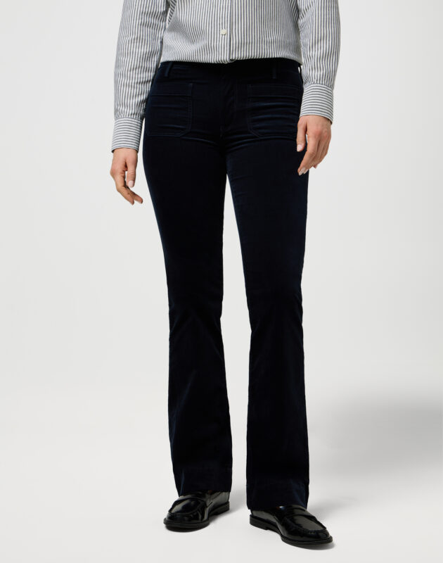 ג’ינס Flare בגזרה מתרחבת