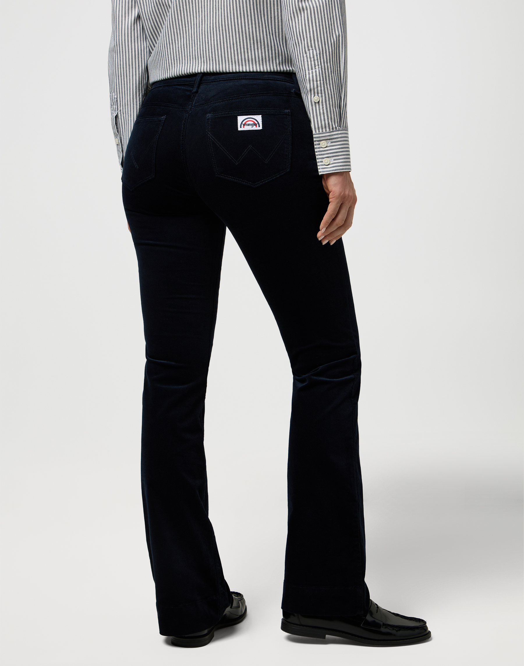 ג'ינס Flare בגזרה מתרחבת – תמונה 2