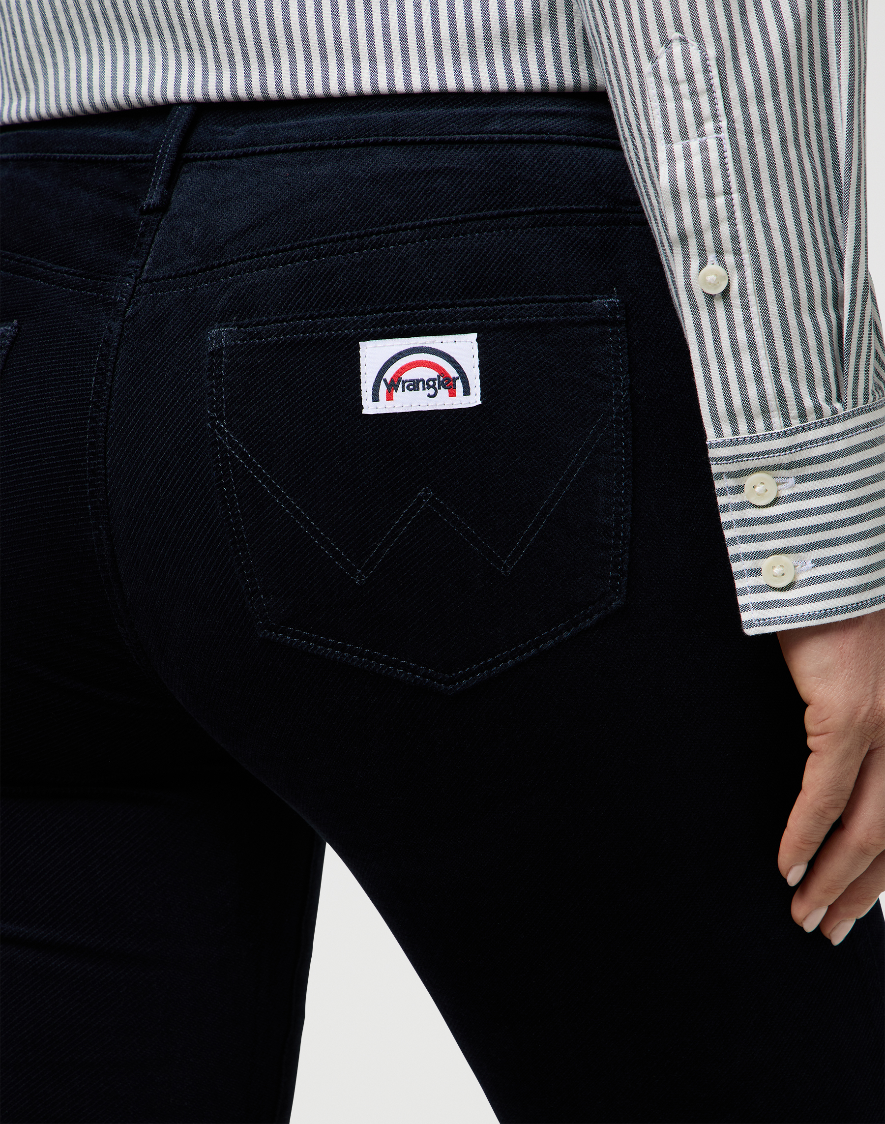 ג'ינס Flare בגזרה מתרחבת – תמונה 5