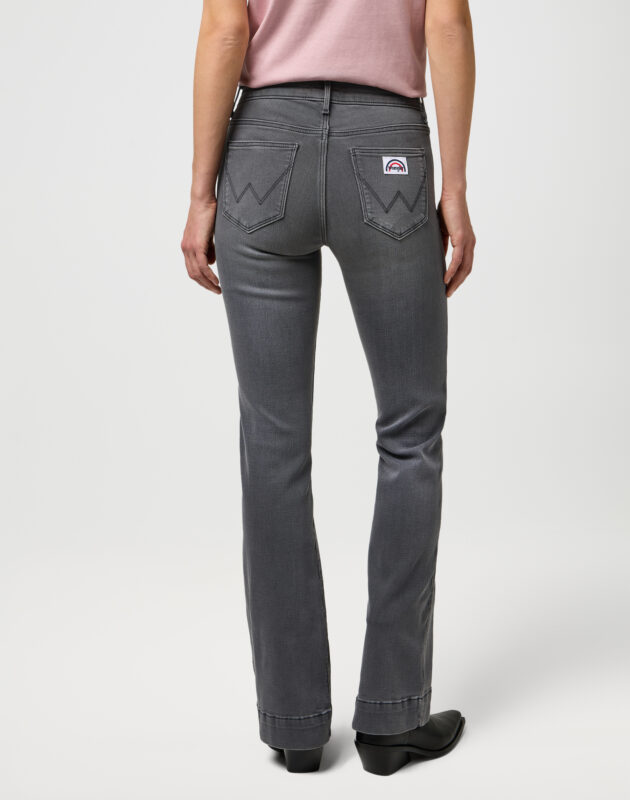 ג’ינס Flare בגזרה מתרחבת