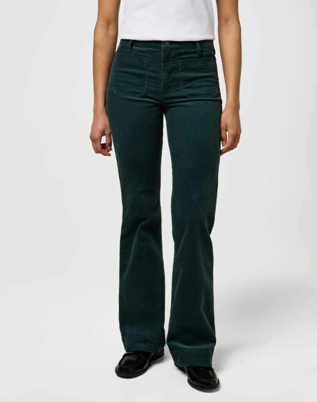 ג’ינס Flare בגזרה מתרחבת