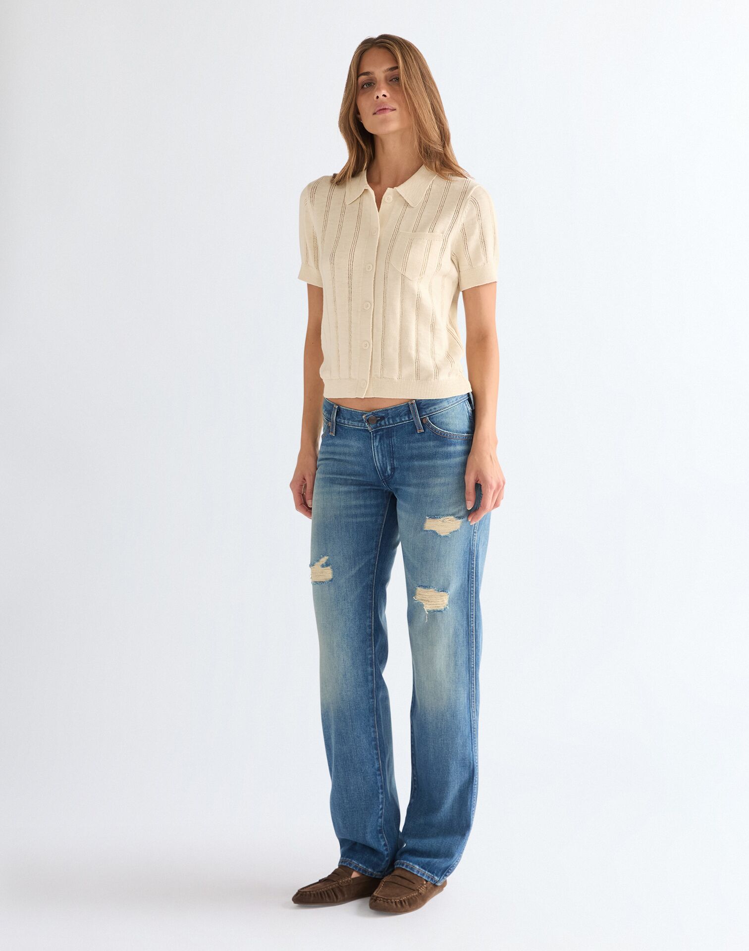 ג’ינס LOW RISE COWBOY JEAN – תמונה 3